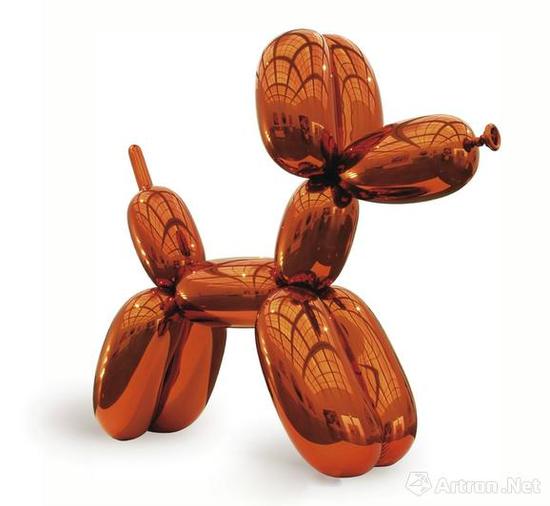 曾经创造在世艺术家最高价纪录的杰夫·昆斯《气球狗》