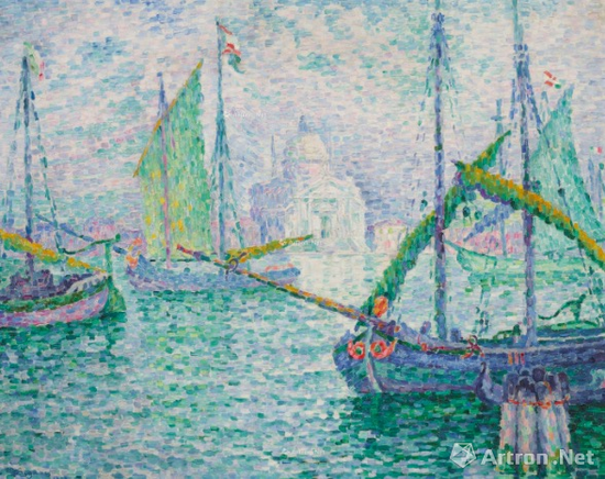 保罗·西涅克 (1863-1935) 《Venise. Le Rédempteur》  1908年作