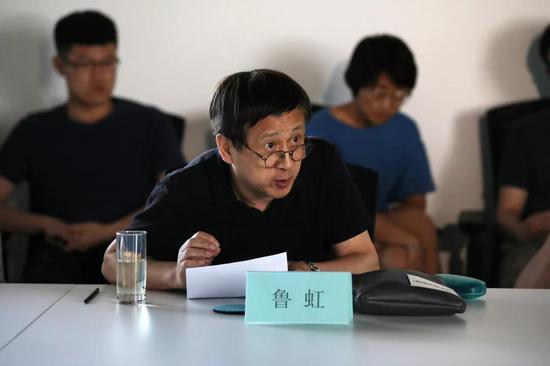 合美术馆执行馆长鲁虹先生