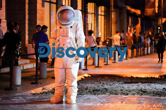 Discovery在艺术展现场为消费者精心打造多重太空体验