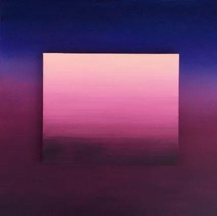 光-天空- 空间序列 No.1-1 Light-Sky-Spatial Sequence No.1-1 　　绘画装置 Painting device 　　100cm×100cm/50cm×60cm 　　2018