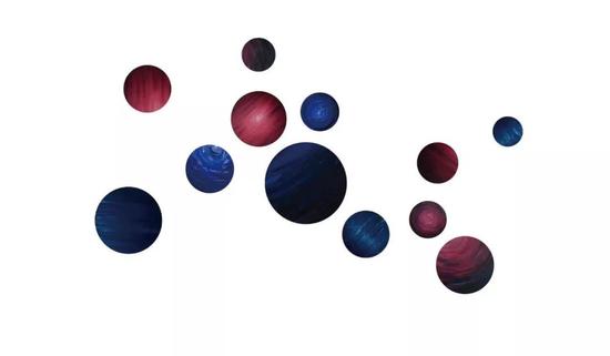 空间序列 解构-Light-Starry Sky No.1-12 　Spatial Sequence Deconstruction-Light-Starry Sky 　　No.1-12