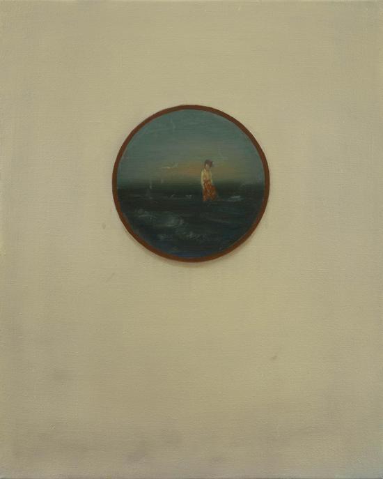 海风 50x40cm 布面油画 孟晓阳