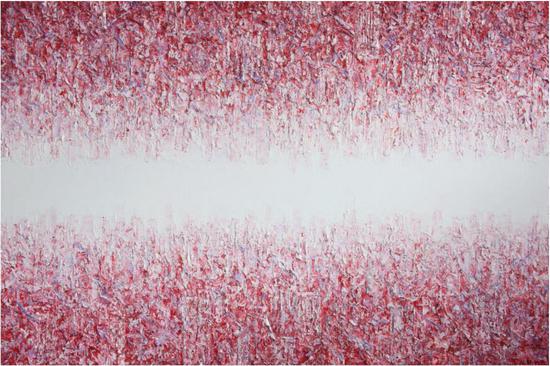 王小双作品 城之光 100cmx150cm 布面油画 2019