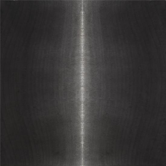 顷之之七-97×97cm-宣纸水墨，矿物质色