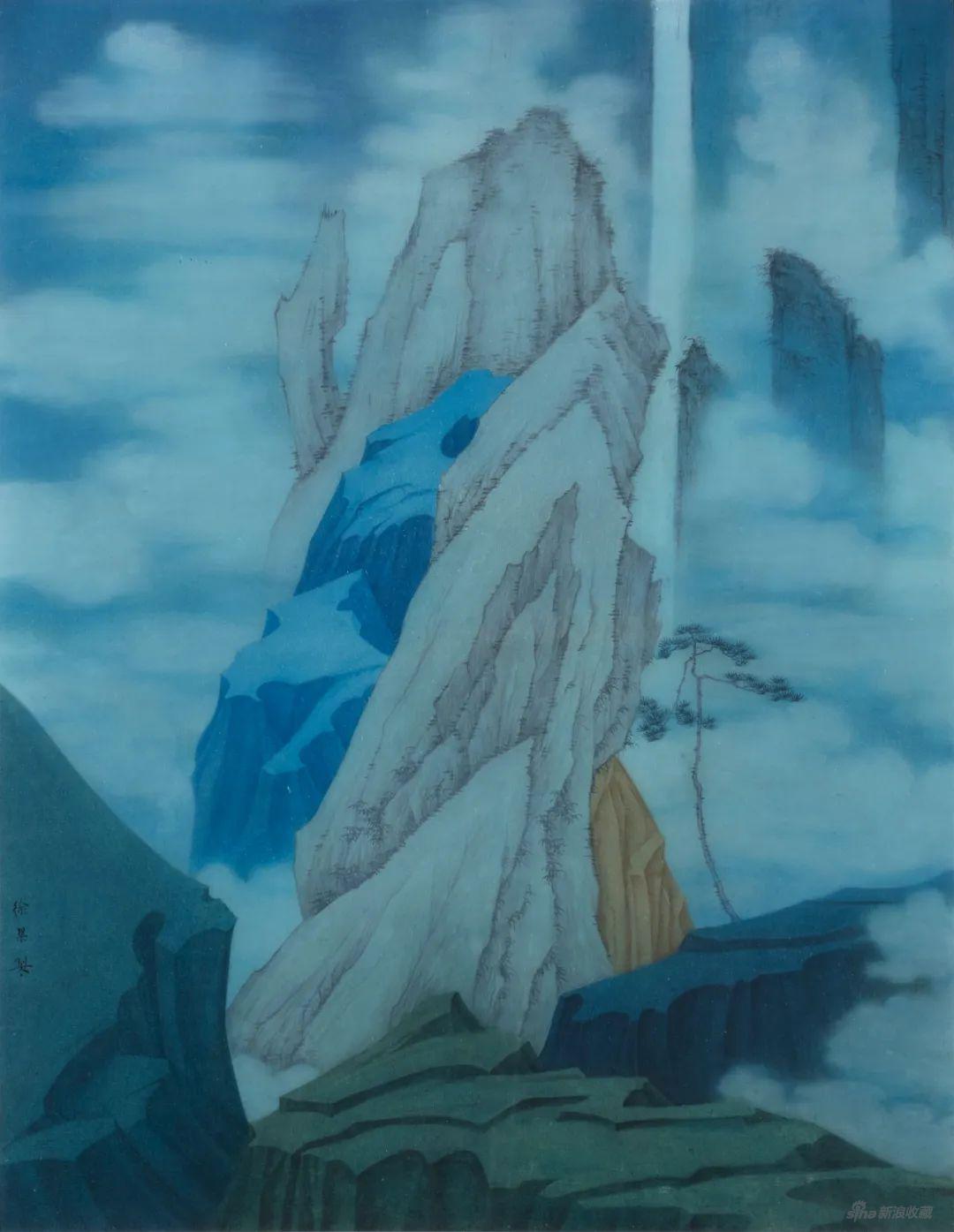 徐累_三体_纸本设色_66×51cm_2020年
