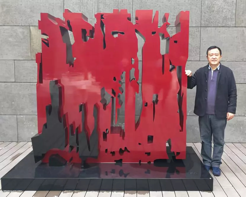 一山将作品捐赠予上海宝龙美术馆