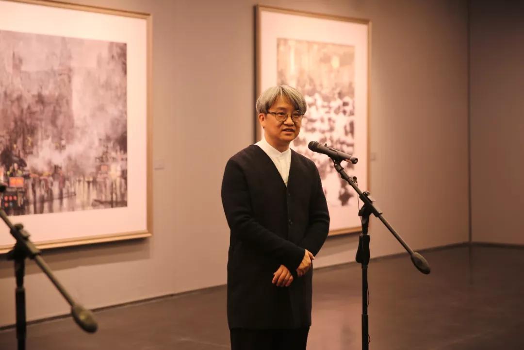 北京画院院长,北京画院美术馆馆长吴洪亮先生致辞