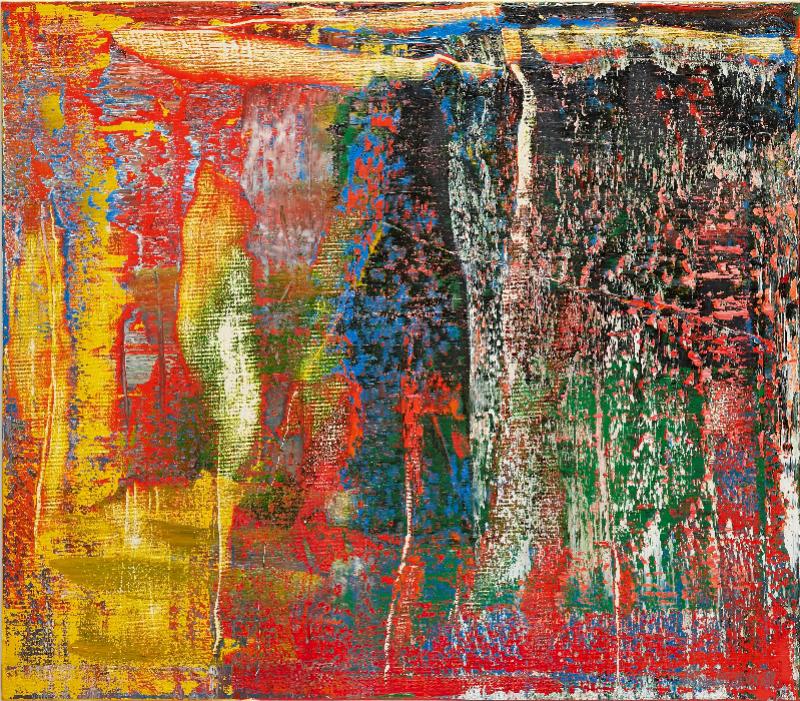 格哈特·里希特《抽象画（940-7号）》（2015年作）