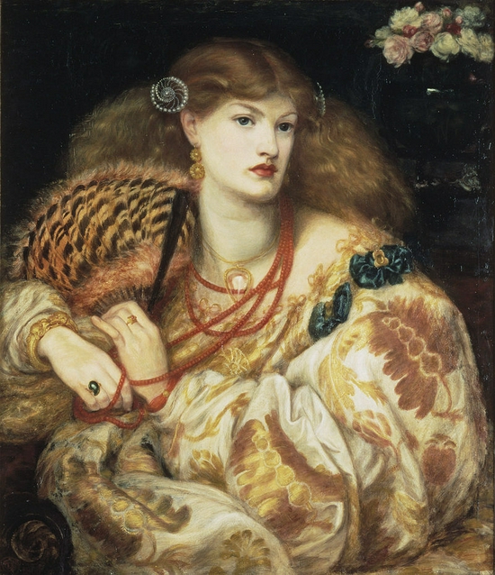 罗塞蒂，《Monna Vanna》， 1866