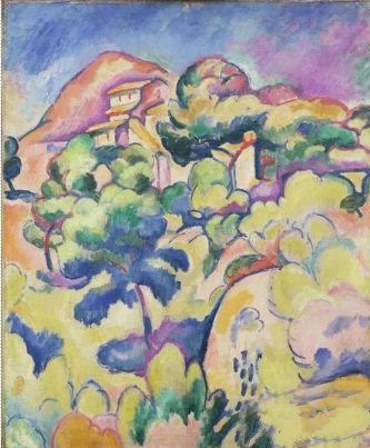 《Landscape of la Ciotat》 1907