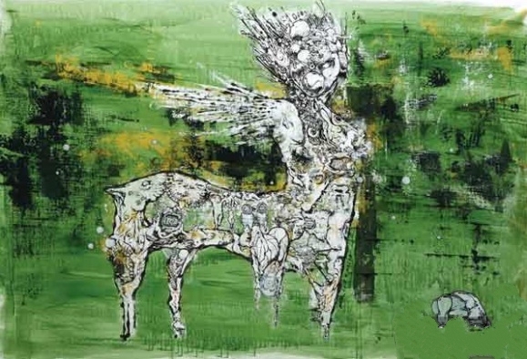 《别了....最后也要说再见》 百强 135×200cm 2013年