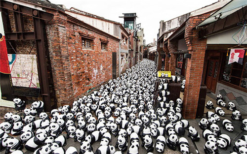 1600只纸熊猫的全球之旅