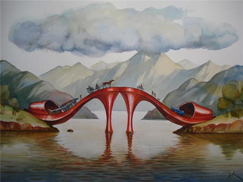 俄罗斯画家Kush超现实作品