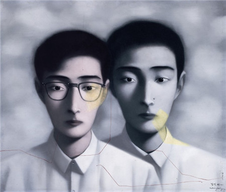 张晓刚   血缘-大家庭：同志
