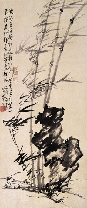 “玉青璞指”独道:李方膺及《墨竹图》