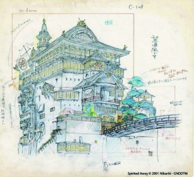 日本动画大师宫崎骏手稿亮相香港