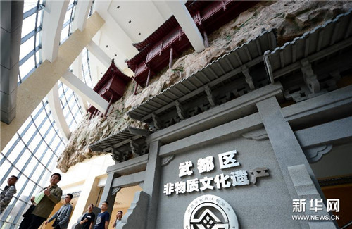 甘肃陇南武都区非物质文化遗产博物馆