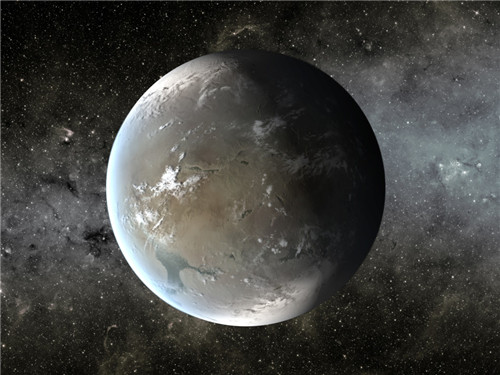 艺术家们绘制系外行星的艺术构想图