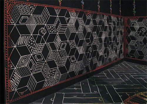 以色列设计师Itay Ohaly“彩色记忆”刮涂展览