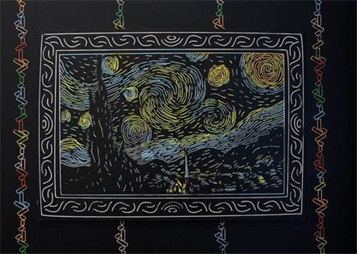 以色列设计师Itay Ohaly“彩色记忆”刮涂展览