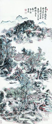 黄宾虹《 南高峰小景》（局布）以6267.5万元成交