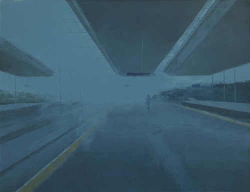 董志栋 站台 150X120cm 2011