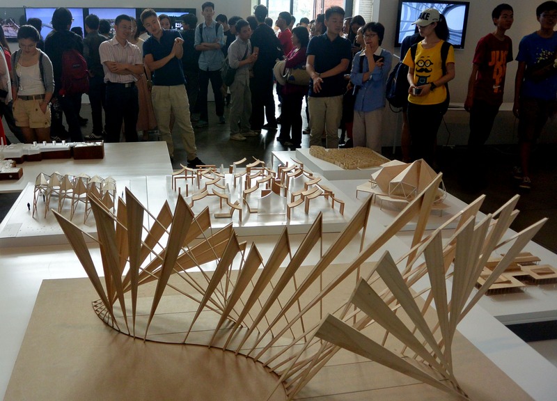 毕业设计展现场