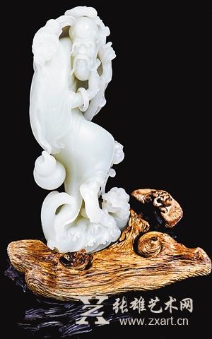 海派玉雕大师吴德昇的作品《妙趣横生》