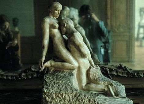 奥古斯特•罗丹(Auguste Rodin)《永恒的偶像》(Eternal Idol)，石膏，1889年，巴黎罗丹美术馆藏