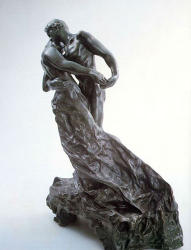 卡米耶•克洛岱尔(CamilleClaudel)《华尔兹》(The Waltz)，1899-1905年，青铜