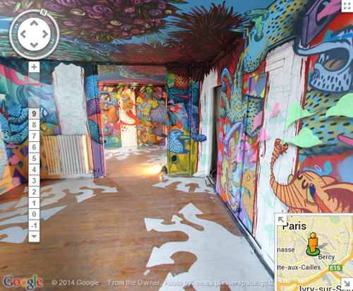 谷歌艺术项目：电脑屏幕前可观看全球100多个地点街头艺术作品