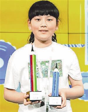 华裔女孩张天羽“Google涂鸦大赛”夺冠