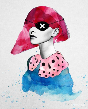 加拿大自由插画家的插画作品欣赏
