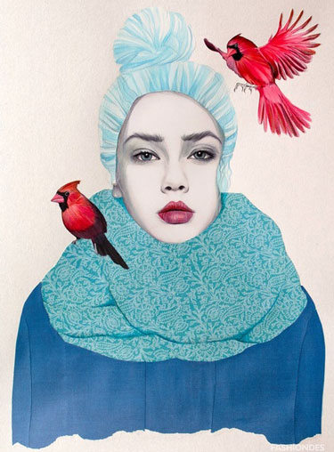 加拿大自由插画家的插画作品欣赏