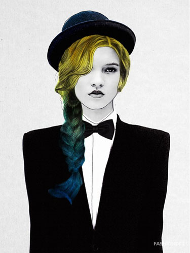 加拿大自由插画家的插画作品欣赏