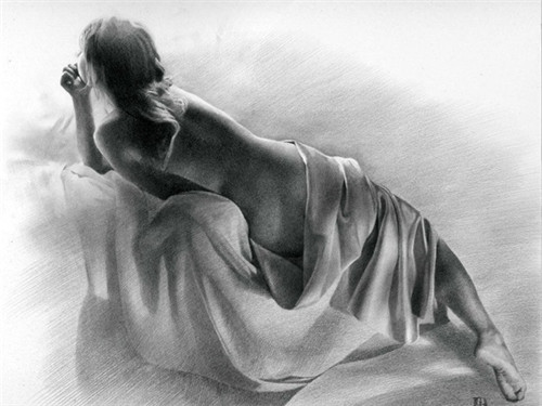 乌克兰艺术家绘制超美素描欣赏