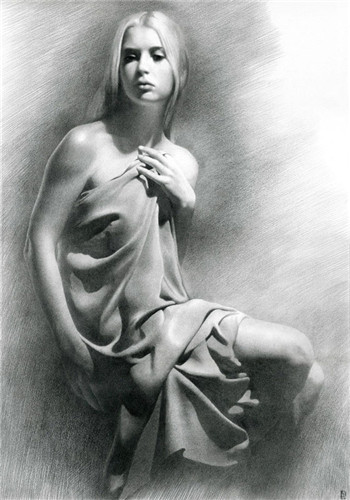 乌克兰艺术家绘制超美素描欣赏
