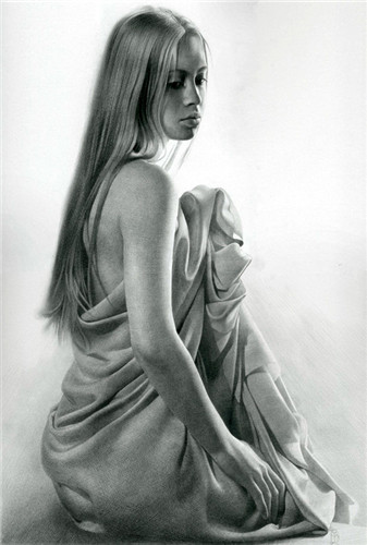 乌克兰艺术家绘制超美素描欣赏