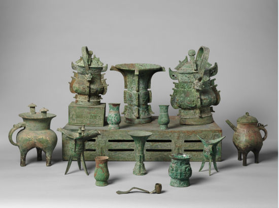 西周 青铜礼器（原端方旧藏）