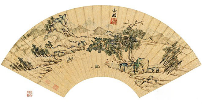 文徵明 凭江追远