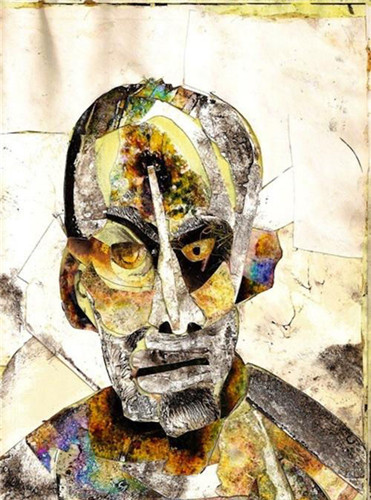 艺术家吃13种药物画出癫疯自画像