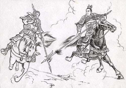 三国演义连环画图片