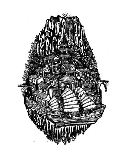Leong Huang Zi手绘作品