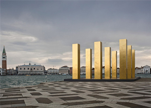 德国建筑师Heinz Mack在威尼斯建筑双年展上的装置作品