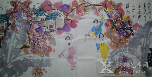 王成典-桃花源里春来早 