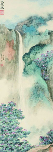 吴湖帆《大龙湫》