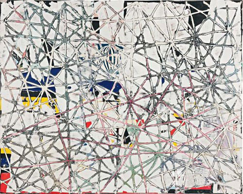 马克·布拉福德2010年作品《An Opening on the Left》成交价：698,500英镑（图源自菲利普斯）
