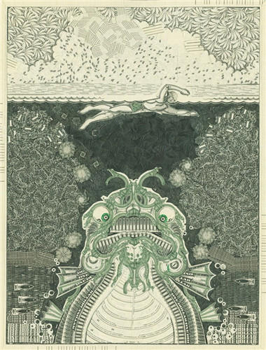 美艺术家用美钞创作令人惊叹的拼贴画