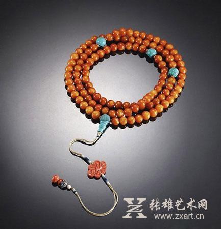   清 蜜蜡108子数珠